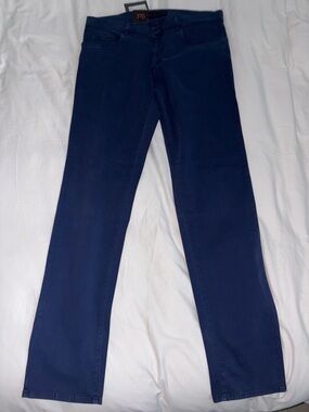 Trussardi Jeans Navy Blue Slim Pants